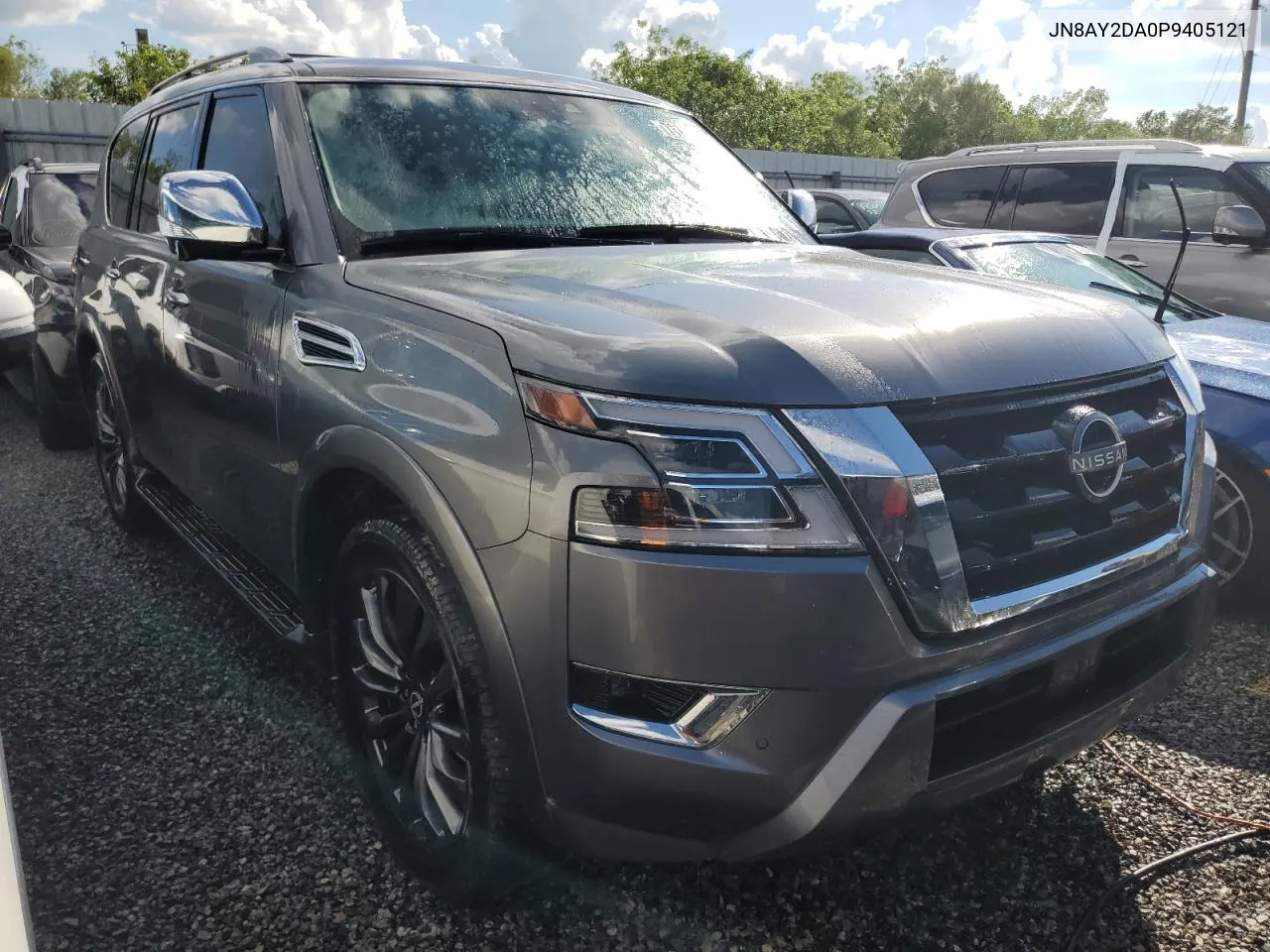 2023 Nissan Armada Platinum VIN: JN8AY2DA0P9405121 Lot: 73774374