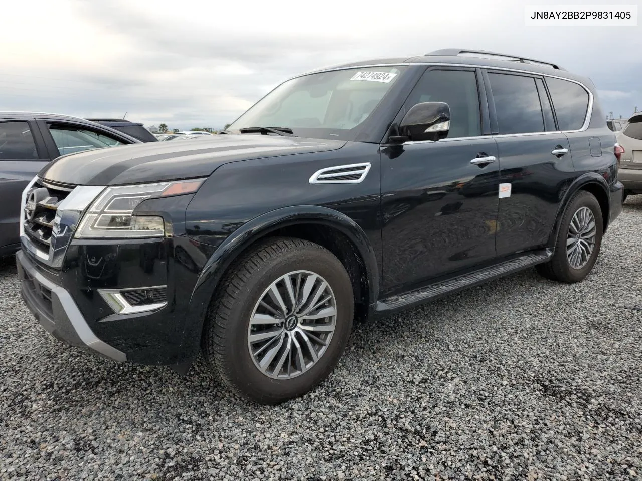 2023 Nissan Armada Sl VIN: JN8AY2BB2P9831405 Lot: 74274924