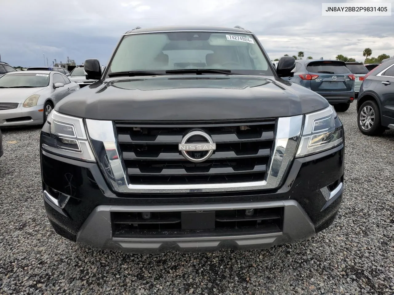 2023 Nissan Armada Sl VIN: JN8AY2BB2P9831405 Lot: 74274924