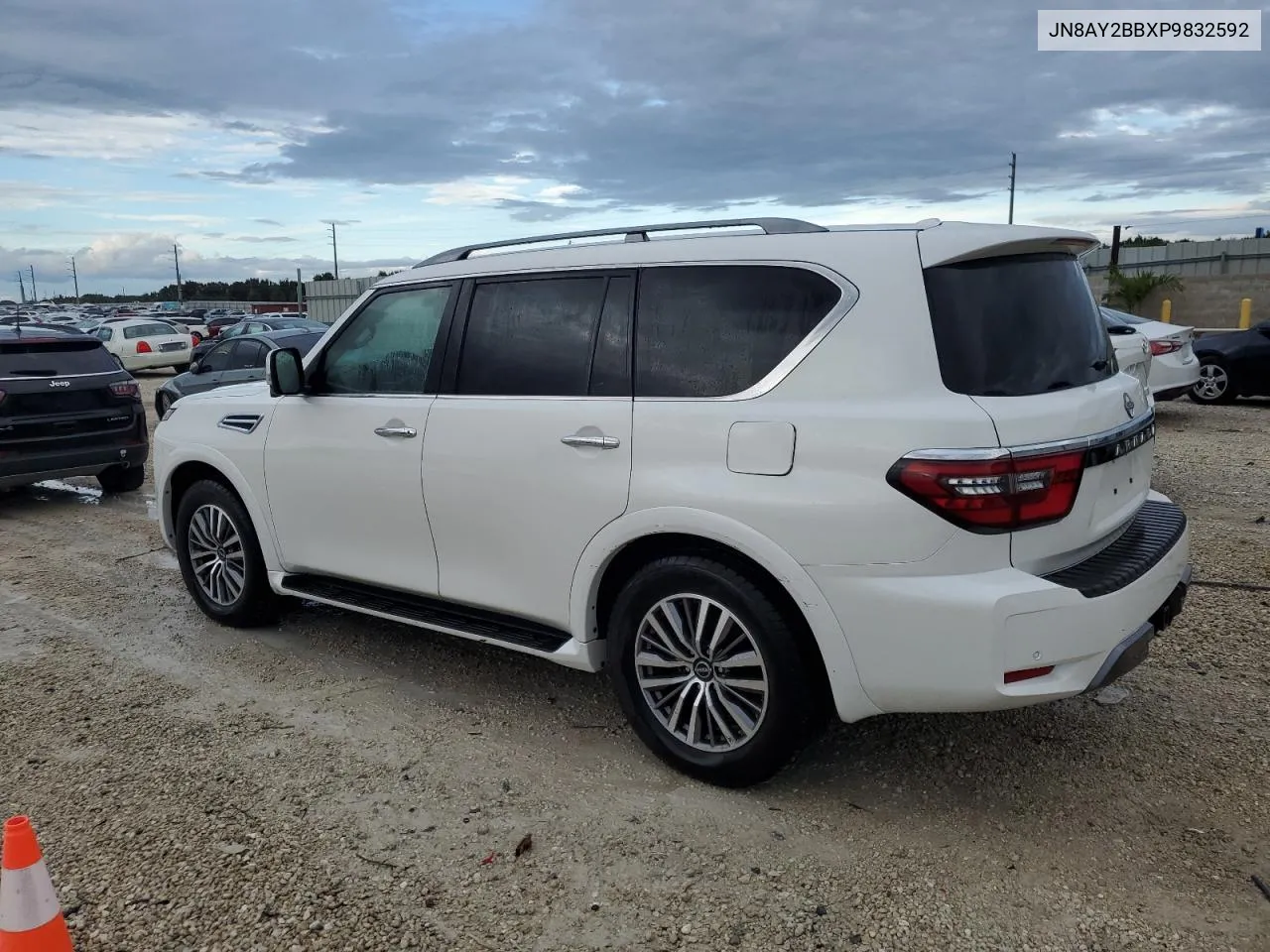 2023 Nissan Armada Sl VIN: JN8AY2BBXP9832592 Lot: 74739724