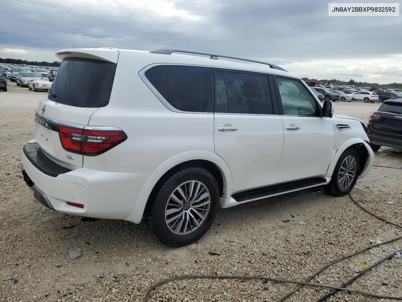 2023 Nissan Armada Sl VIN: JN8AY2BBXP9832592 Lot: 74739724