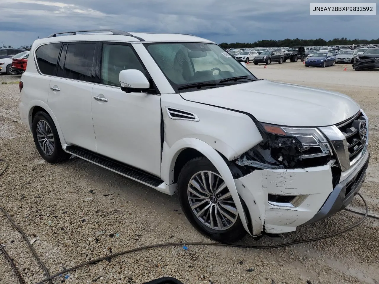 2023 Nissan Armada Sl VIN: JN8AY2BBXP9832592 Lot: 74739724