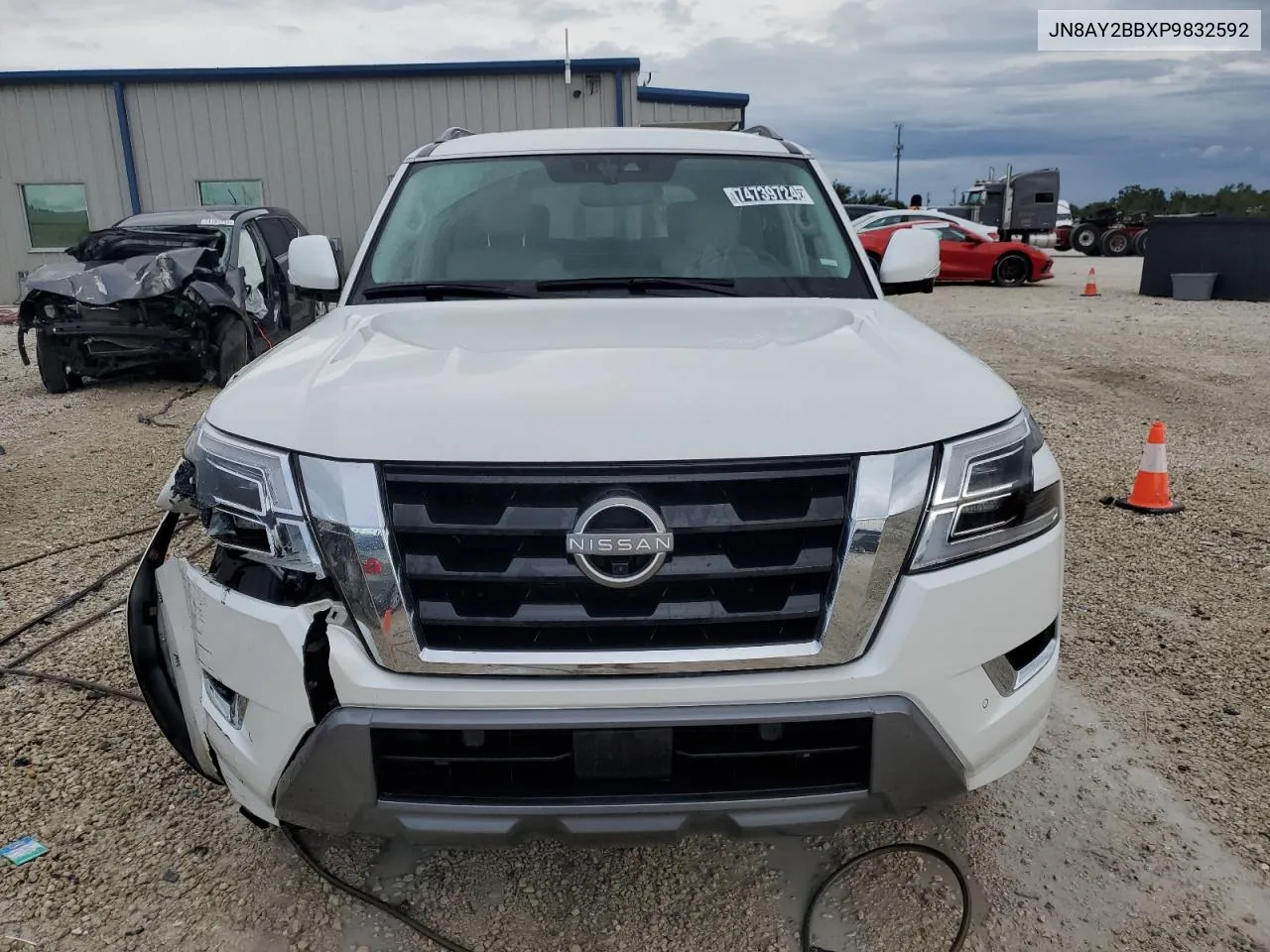 2023 Nissan Armada Sl VIN: JN8AY2BBXP9832592 Lot: 74739724