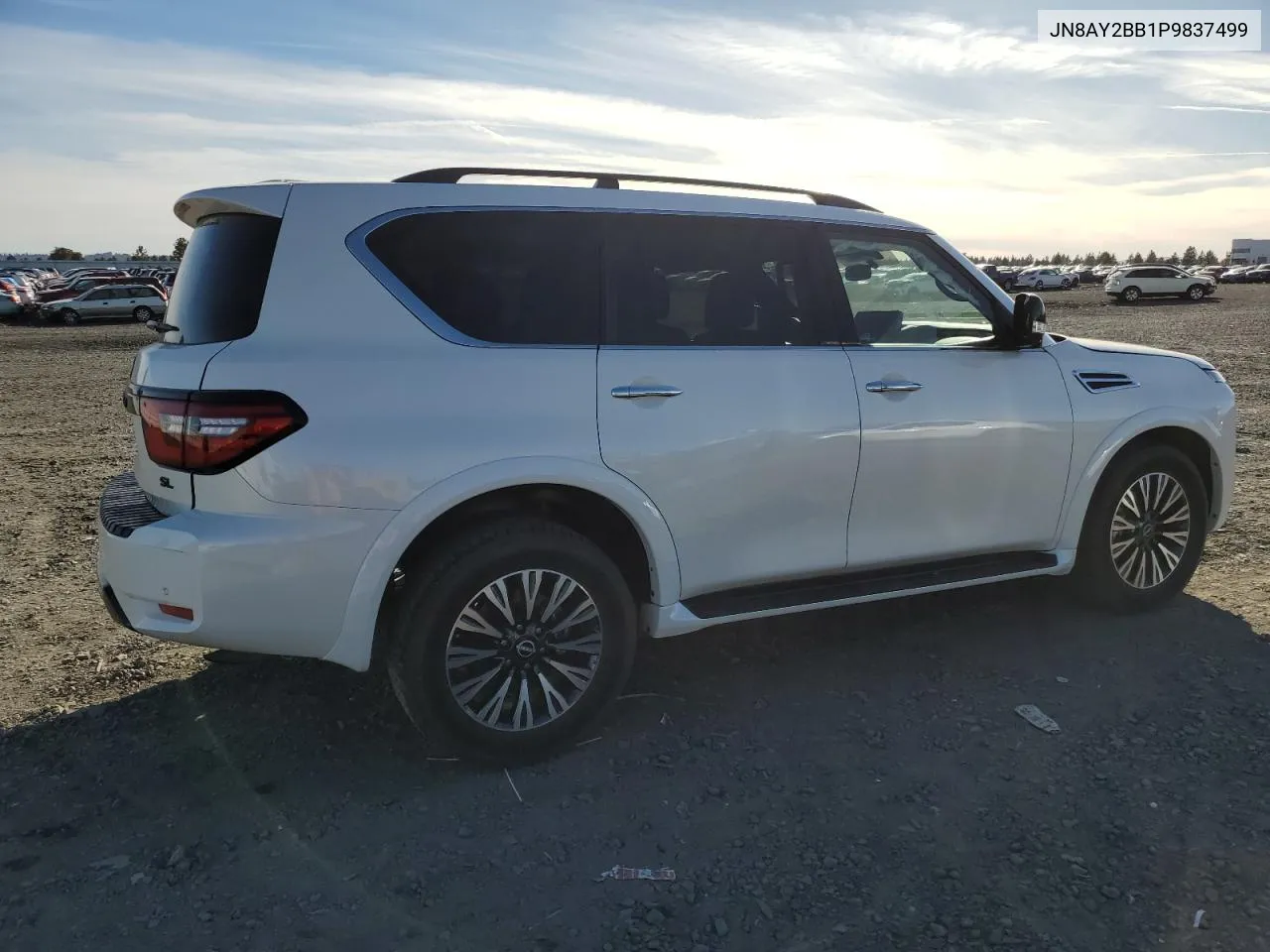 2023 Nissan Armada Sl VIN: JN8AY2BB1P9837499 Lot: 75053504