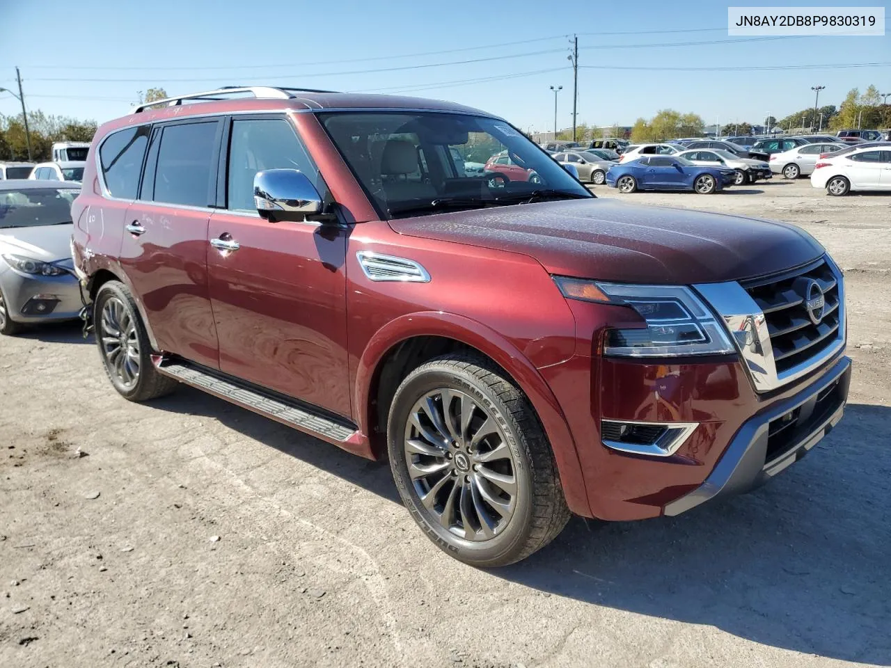 2023 Nissan Armada Platinum VIN: JN8AY2DB8P9830319 Lot: 76364214