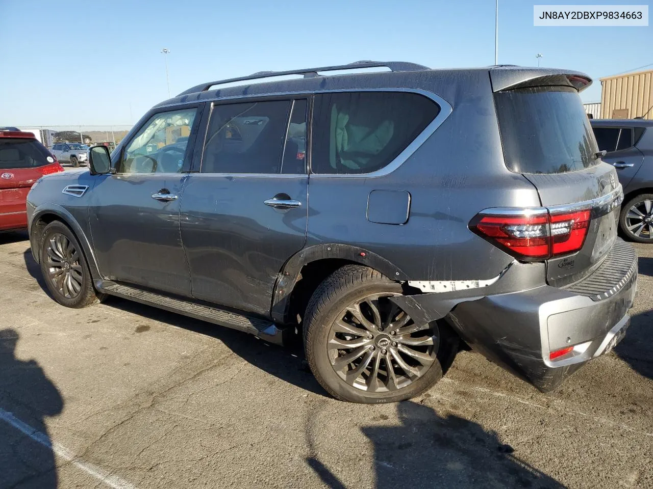 2023 Nissan Armada Platinum VIN: JN8AY2DBXP9834663 Lot: 76820774