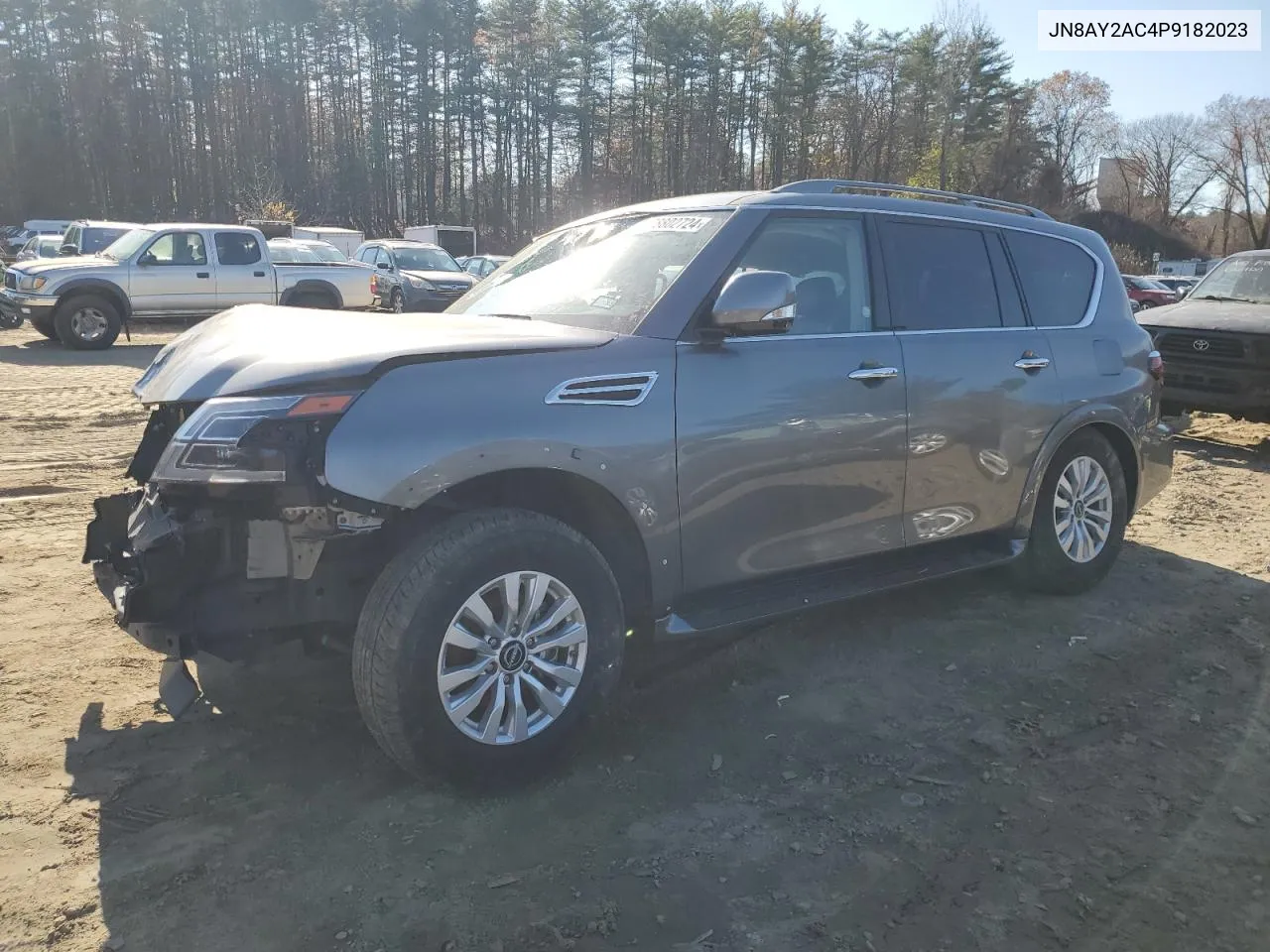 2023 Nissan Armada S VIN: JN8AY2AC4P9182023 Lot: 78802724