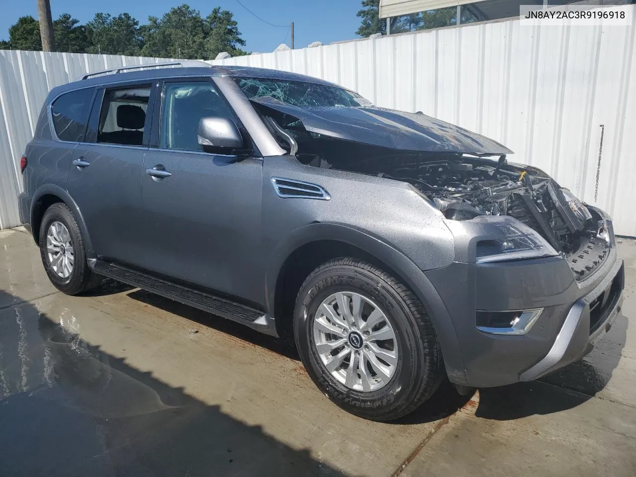 2024 Nissan Armada Sv VIN: JN8AY2AC3R9196918 Lot: 63477264