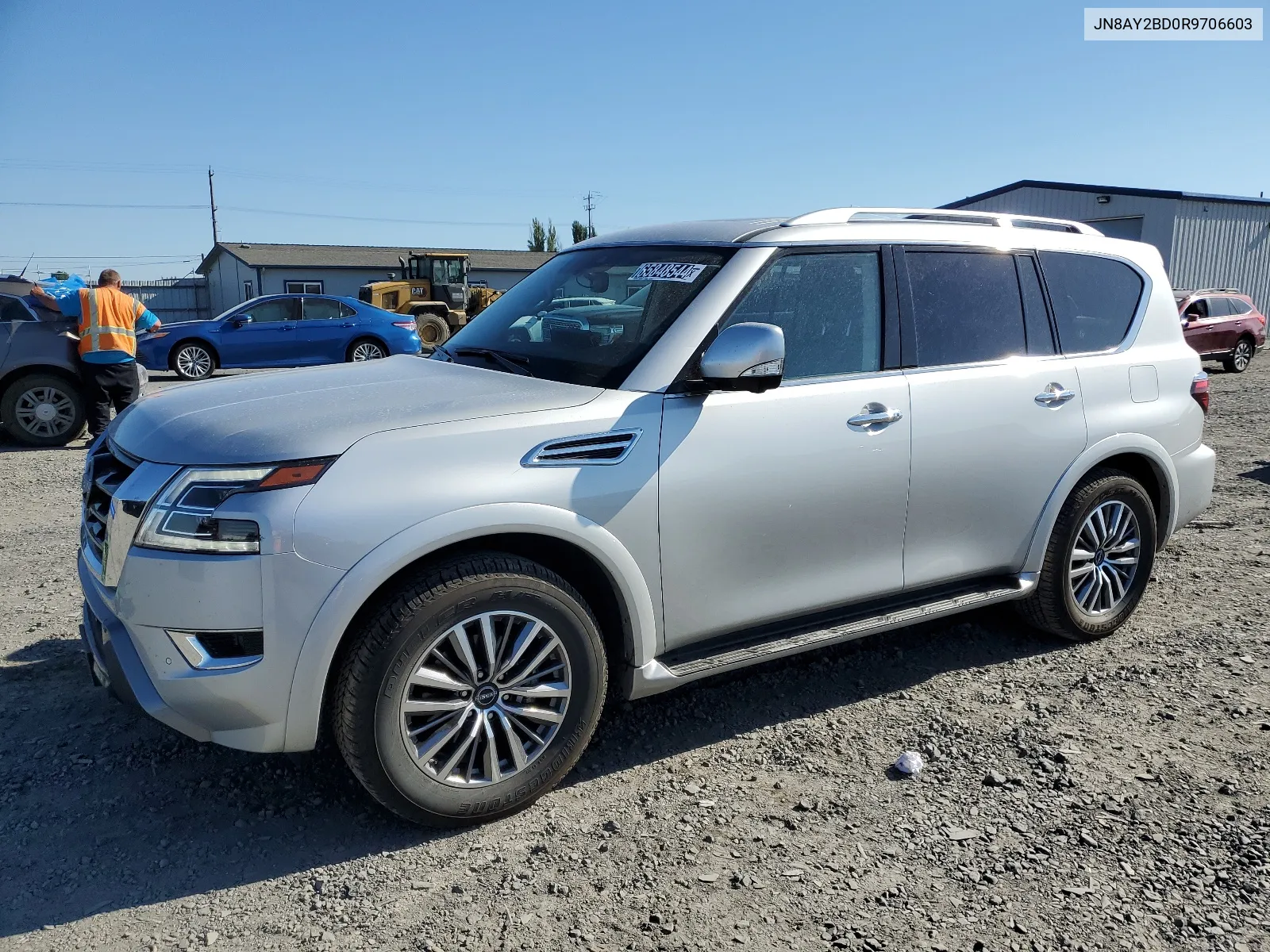 2024 Nissan Armada Sl VIN: JN8AY2BD0R9706603 Lot: 65848544