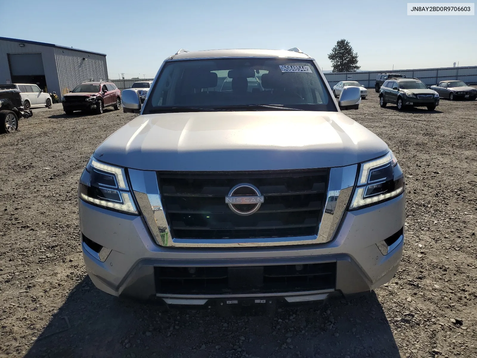 2024 Nissan Armada Sl VIN: JN8AY2BD0R9706603 Lot: 65848544