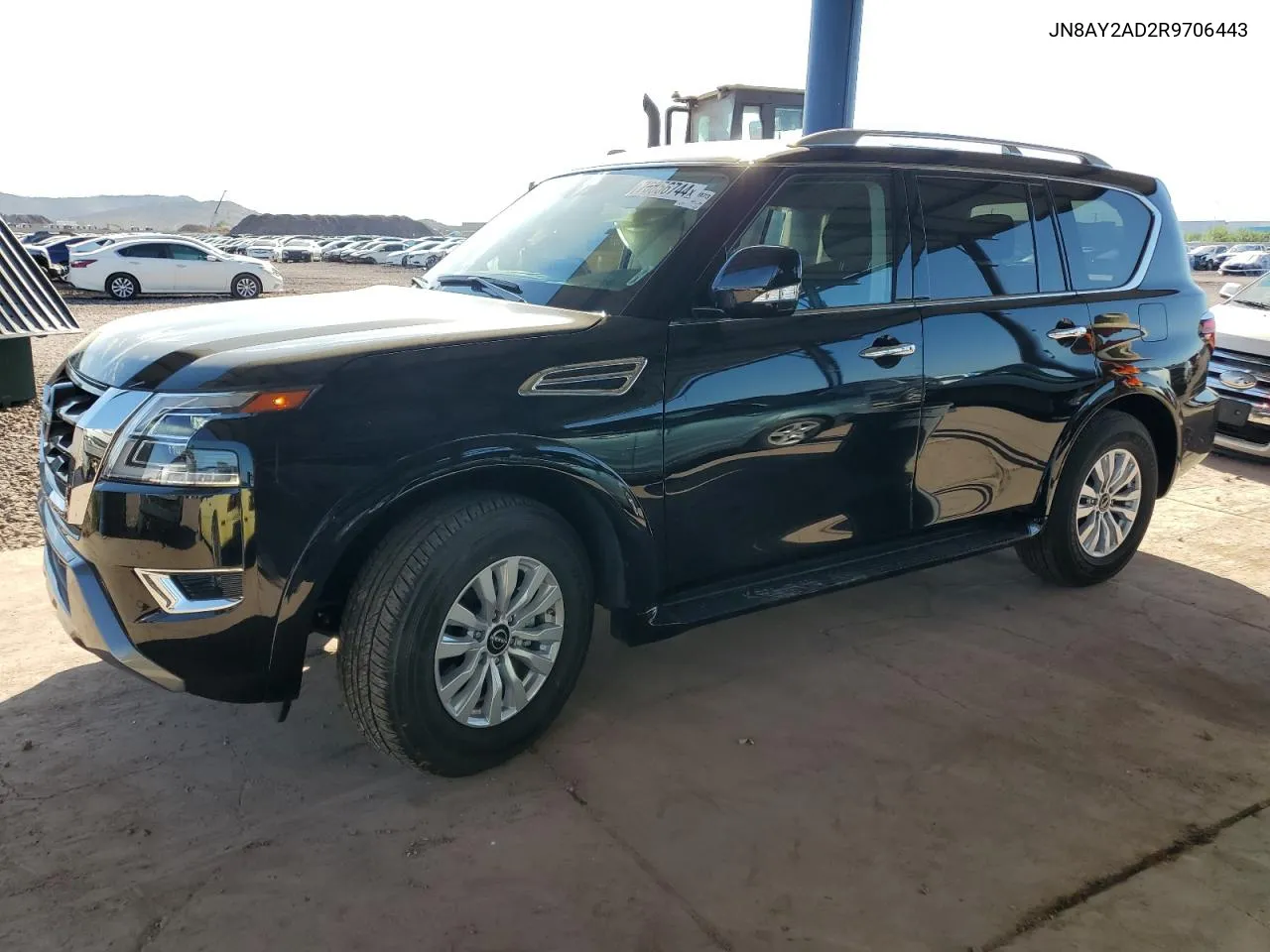 2024 Nissan Armada Sv VIN: JN8AY2AD2R9706443 Lot: 75856744