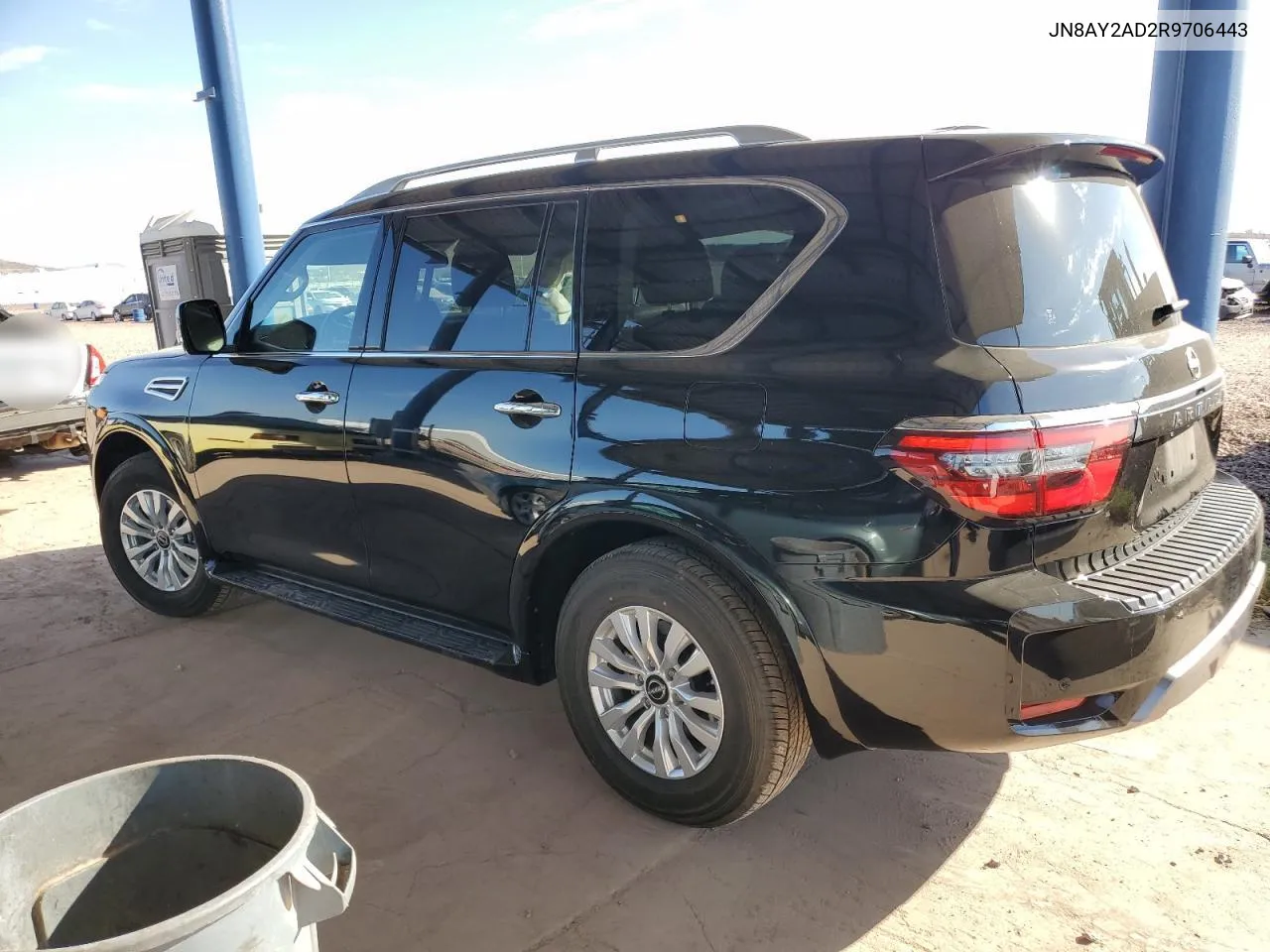 2024 Nissan Armada Sv VIN: JN8AY2AD2R9706443 Lot: 75856744