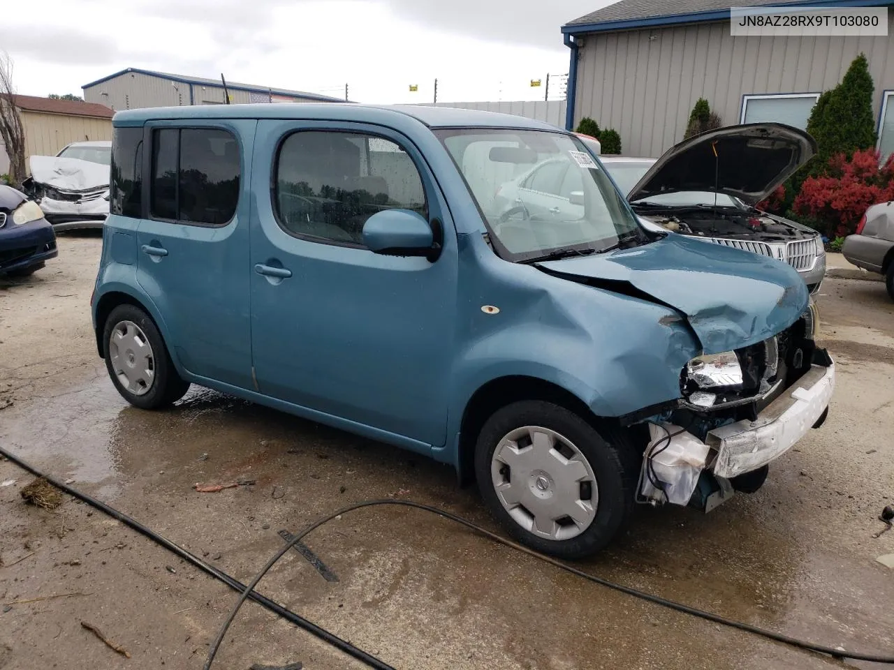 2009 Nissan Cube Base VIN: JN8AZ28RX9T103080 Lot: 56036674