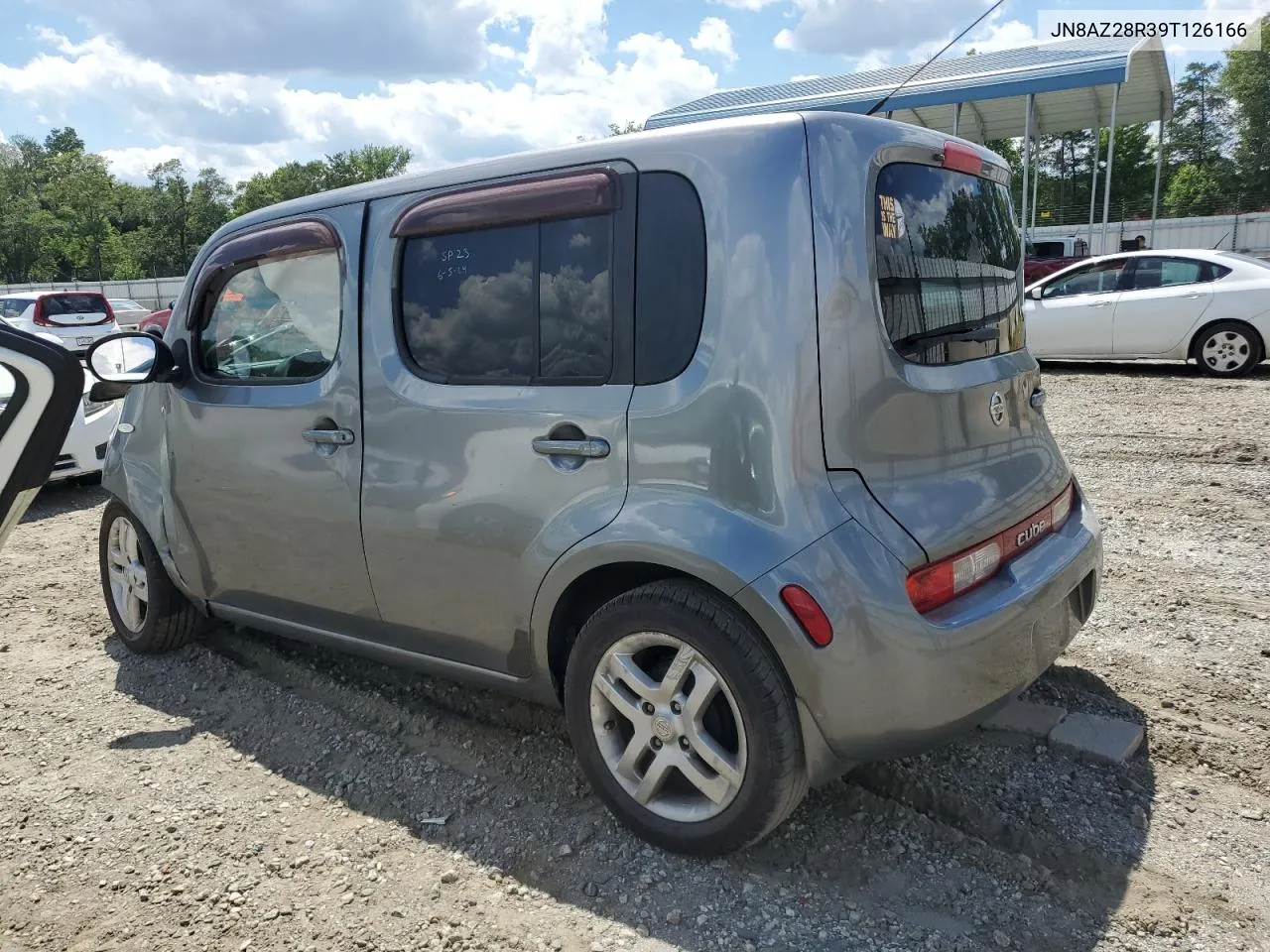 2009 Nissan Cube Base VIN: JN8AZ28R39T126166 Lot: 58344234