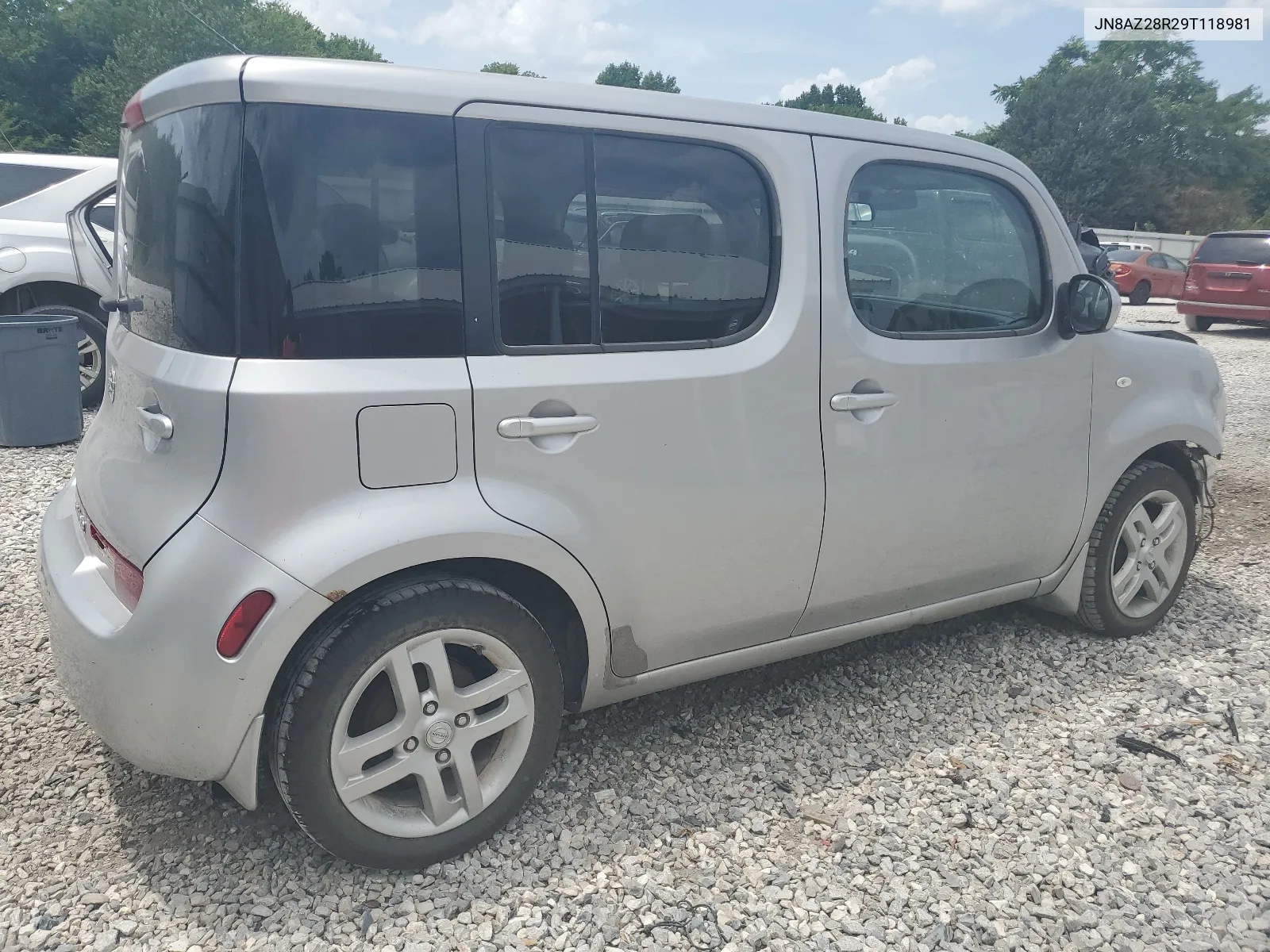 2009 Nissan Cube Base VIN: JN8AZ28R29T118981 Lot: 61429644