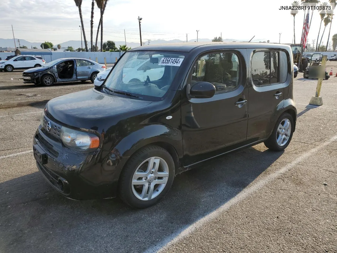 2009 Nissan Cube Base VIN: JN8AZ28R19T103873 Lot: 63561494