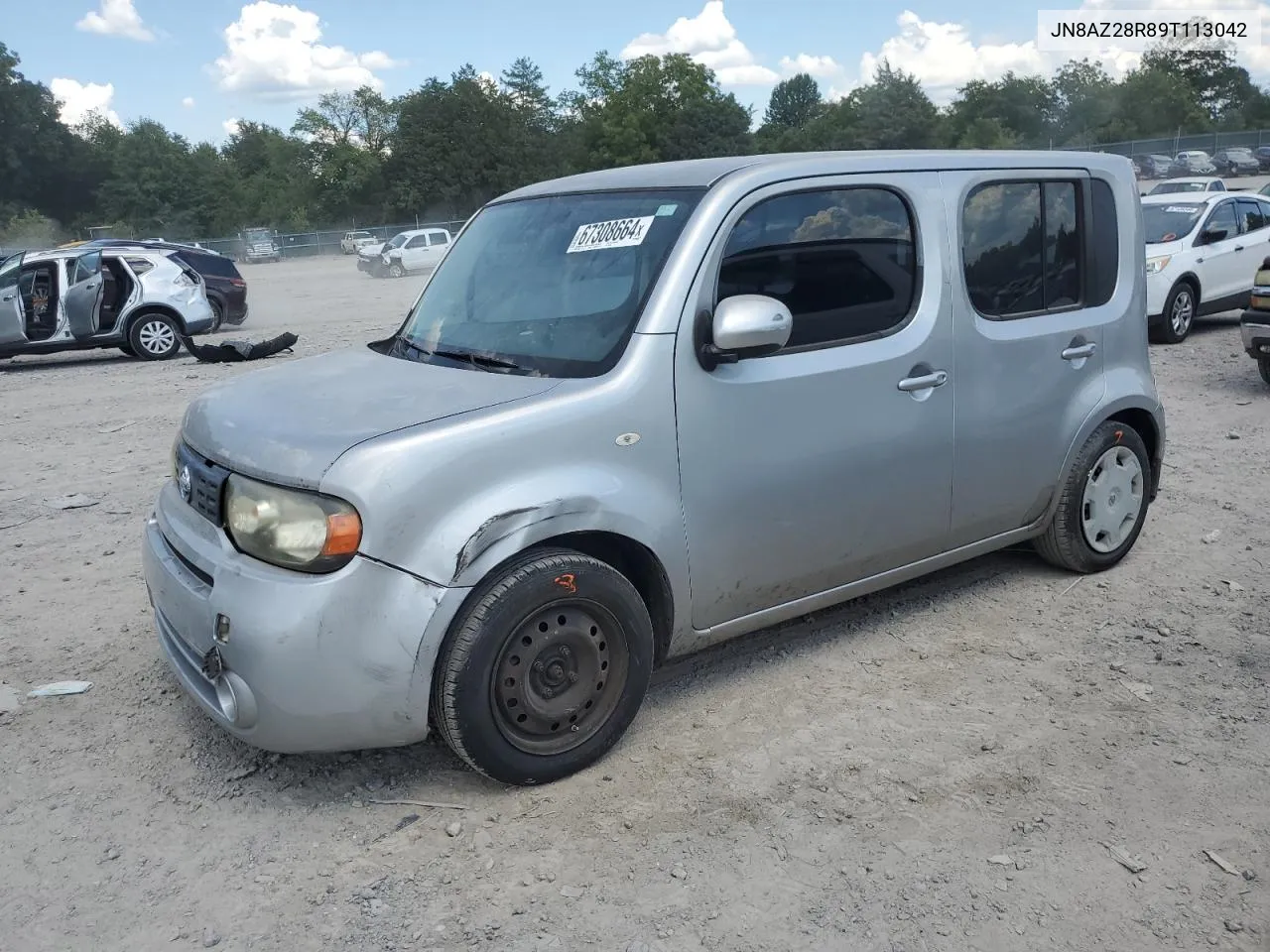 JN8AZ28R89T113042 2009 Nissan Cube Base