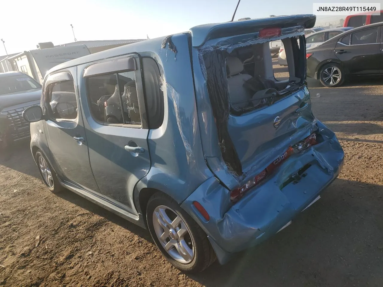 JN8AZ28R49T115449 2009 Nissan Cube Base