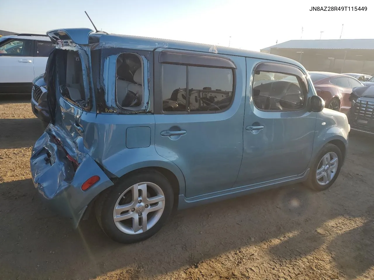 2009 Nissan Cube Base VIN: JN8AZ28R49T115449 Lot: 69095454