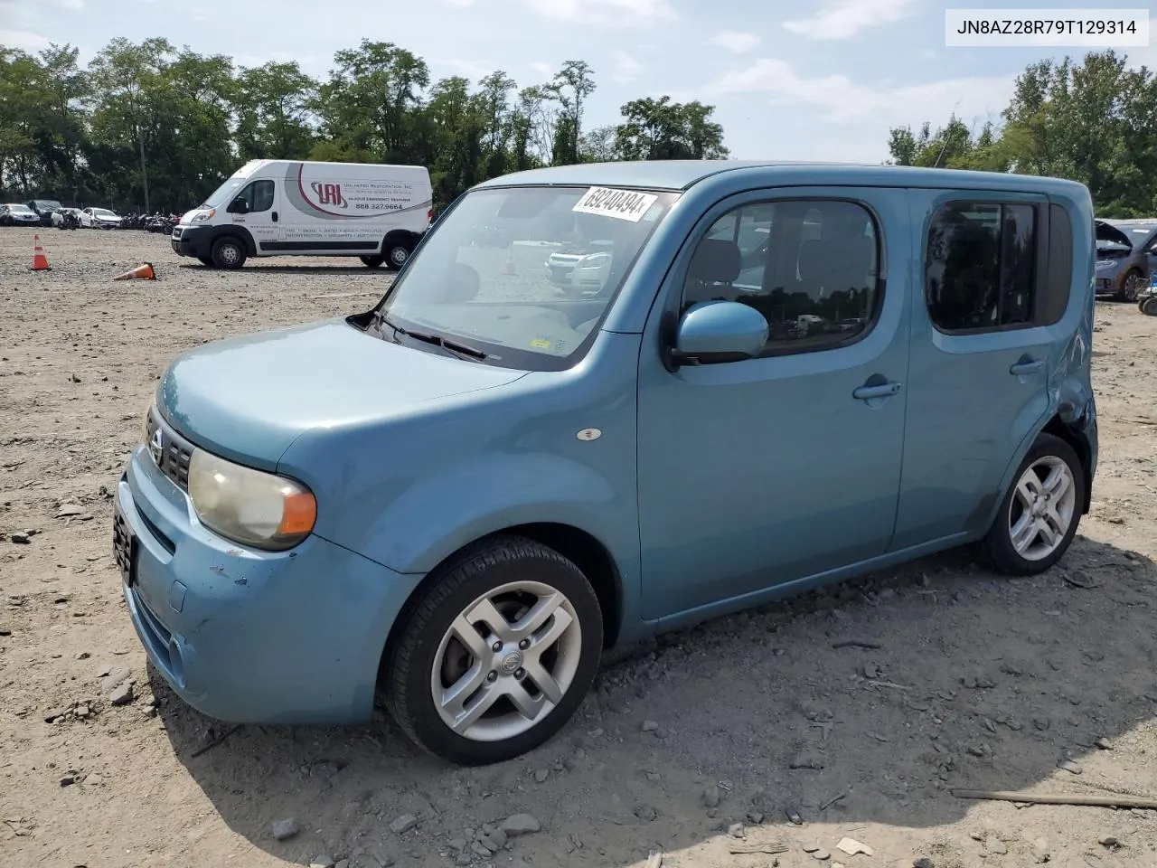 2009 Nissan Cube Base VIN: JN8AZ28R79T129314 Lot: 69240494