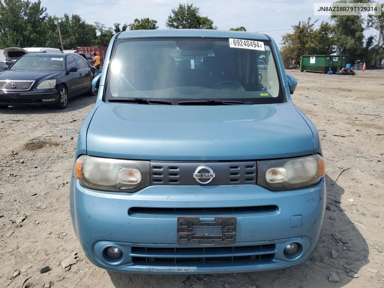 2009 Nissan Cube Base VIN: JN8AZ28R79T129314 Lot: 69240494