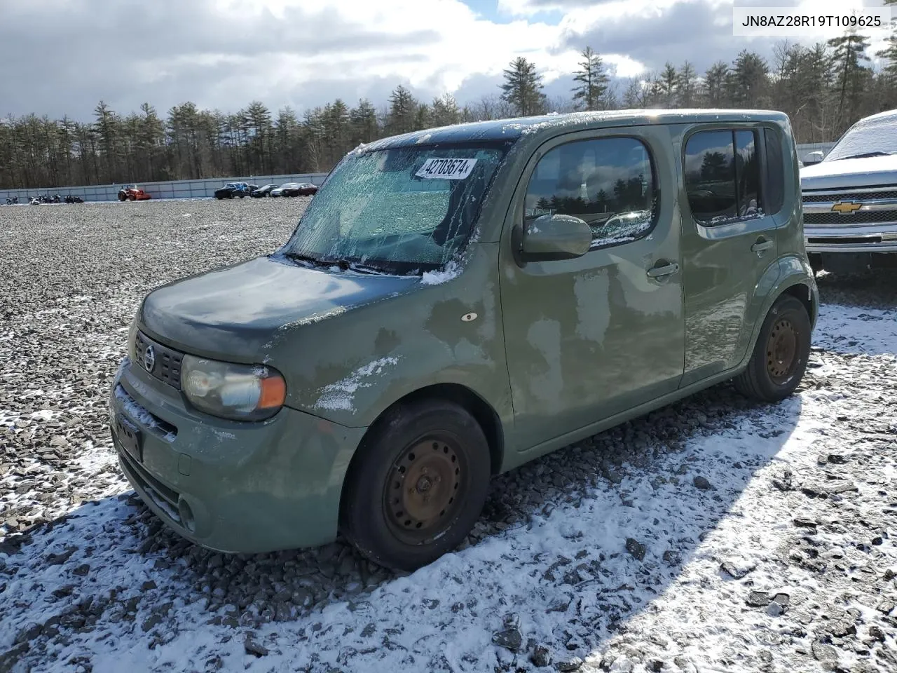 2009 Nissan Cube Base VIN: JN8AZ28R19T109625 Lot: 70449814