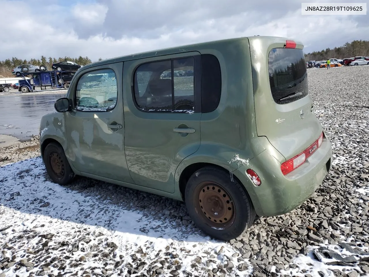 2009 Nissan Cube Base VIN: JN8AZ28R19T109625 Lot: 70449814