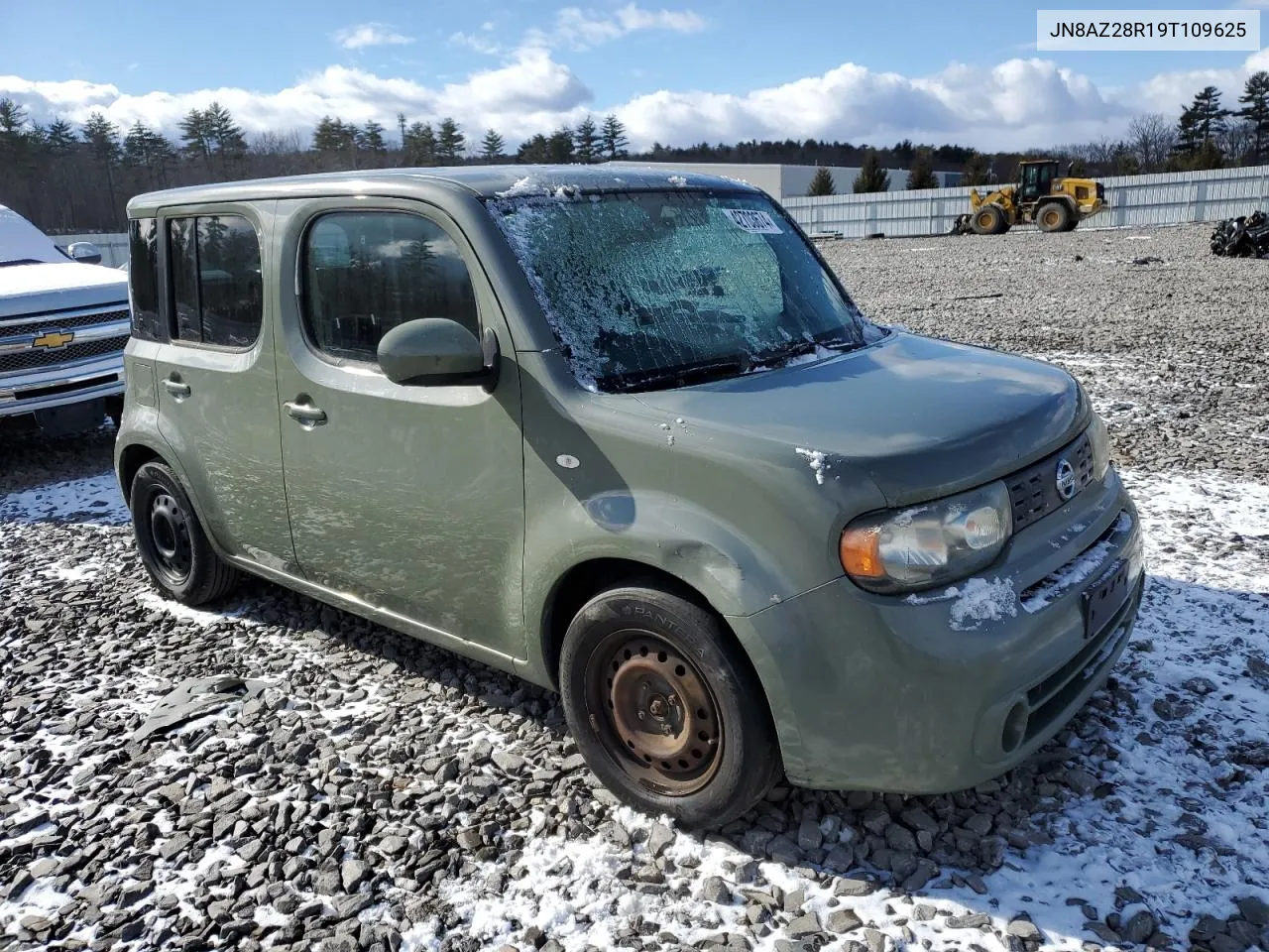 2009 Nissan Cube Base VIN: JN8AZ28R19T109625 Lot: 70449814