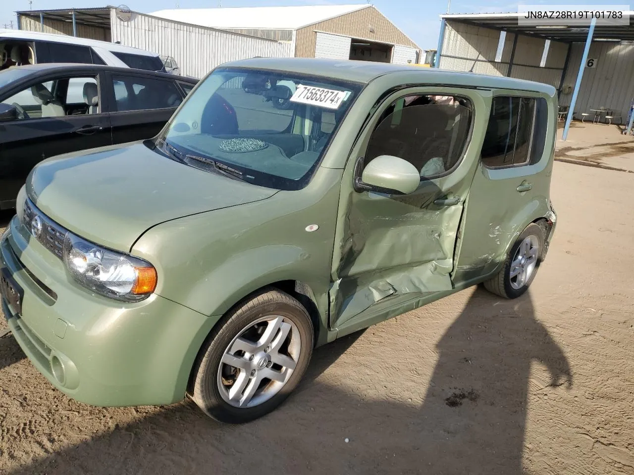 2009 Nissan Cube Base VIN: JN8AZ28R19T101783 Lot: 71563374