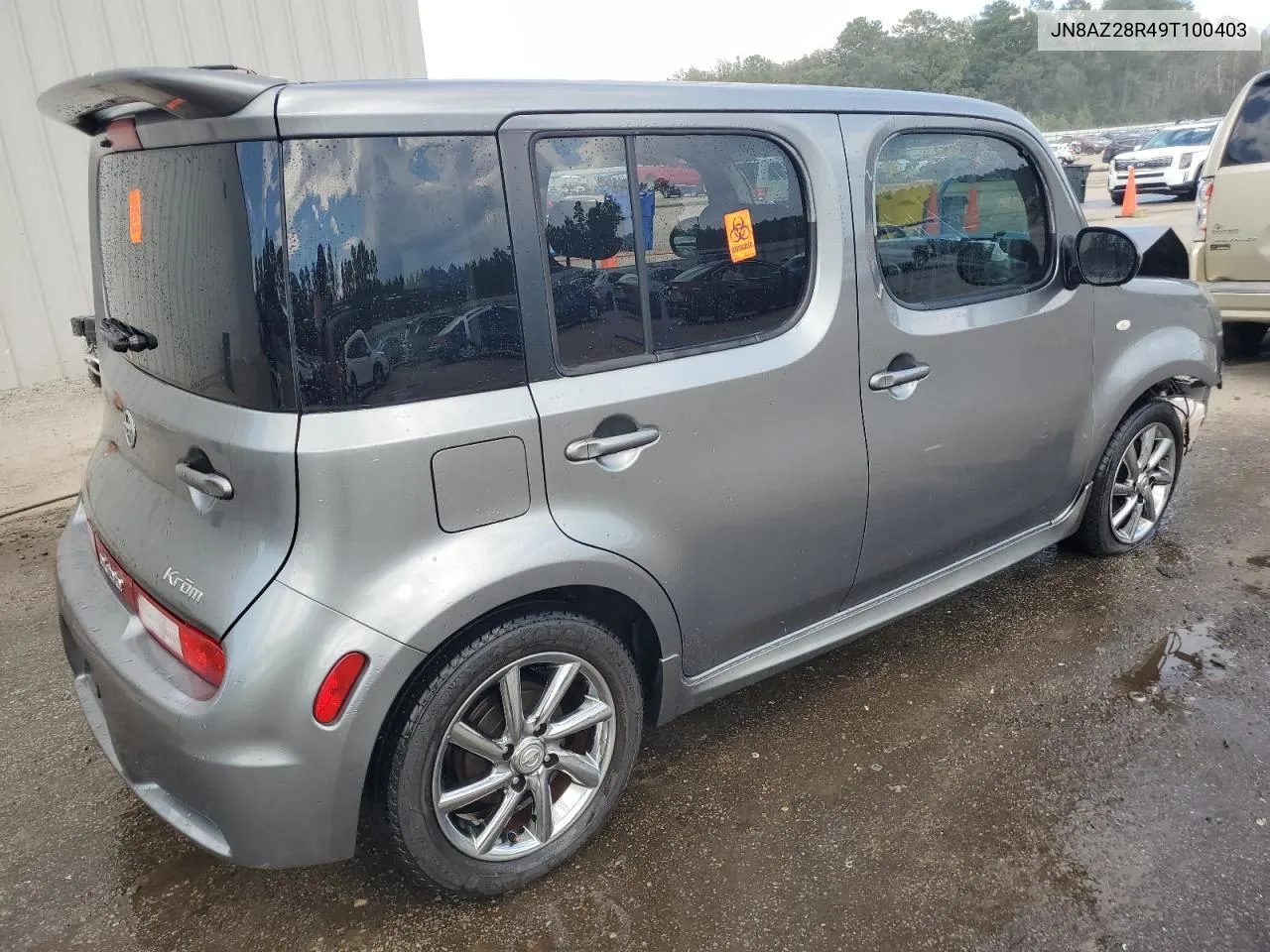 2009 Nissan Cube Base VIN: JN8AZ28R49T100403 Lot: 72331684