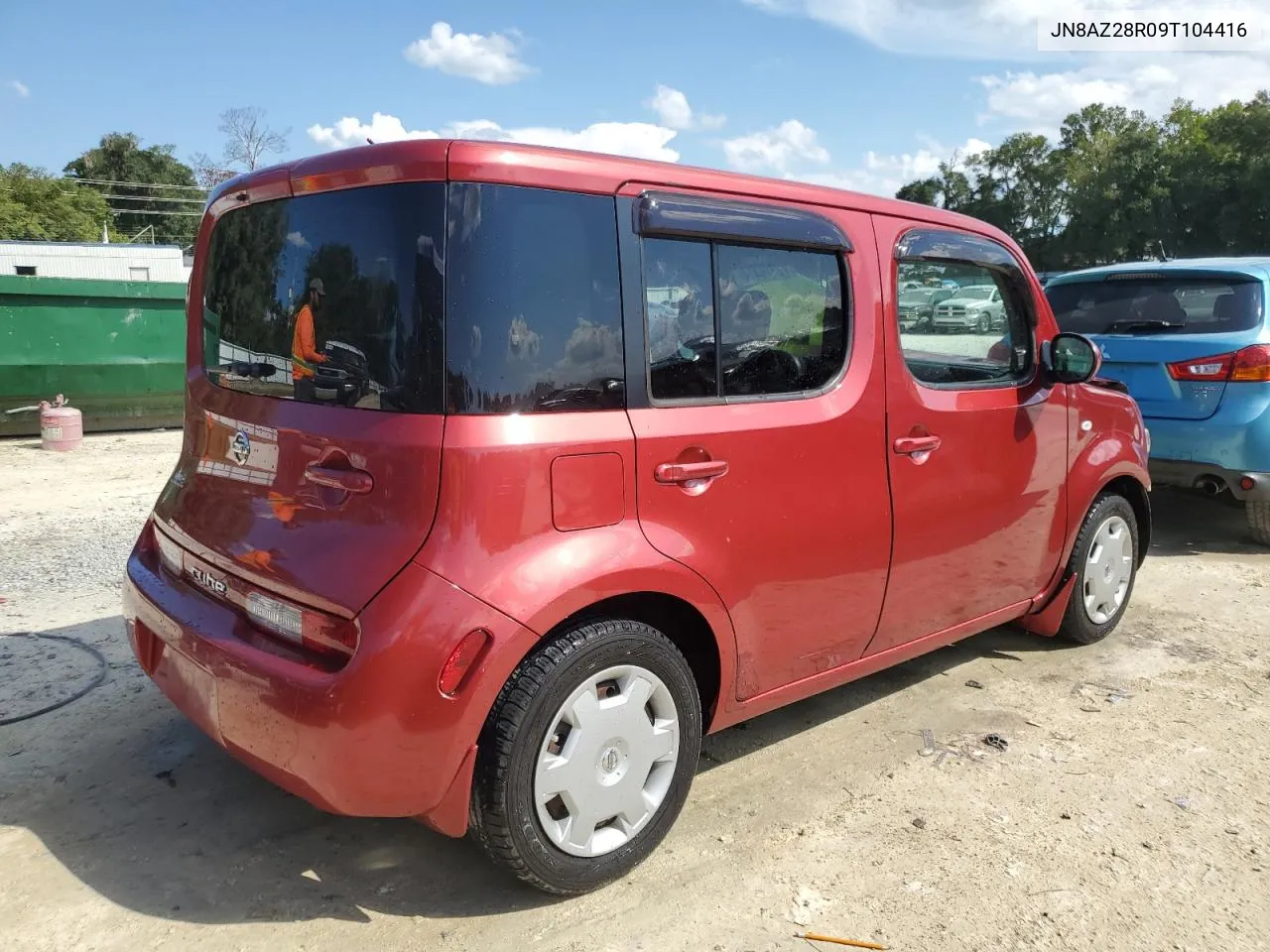 2009 Nissan Cube Base VIN: JN8AZ28R09T104416 Lot: 72374414