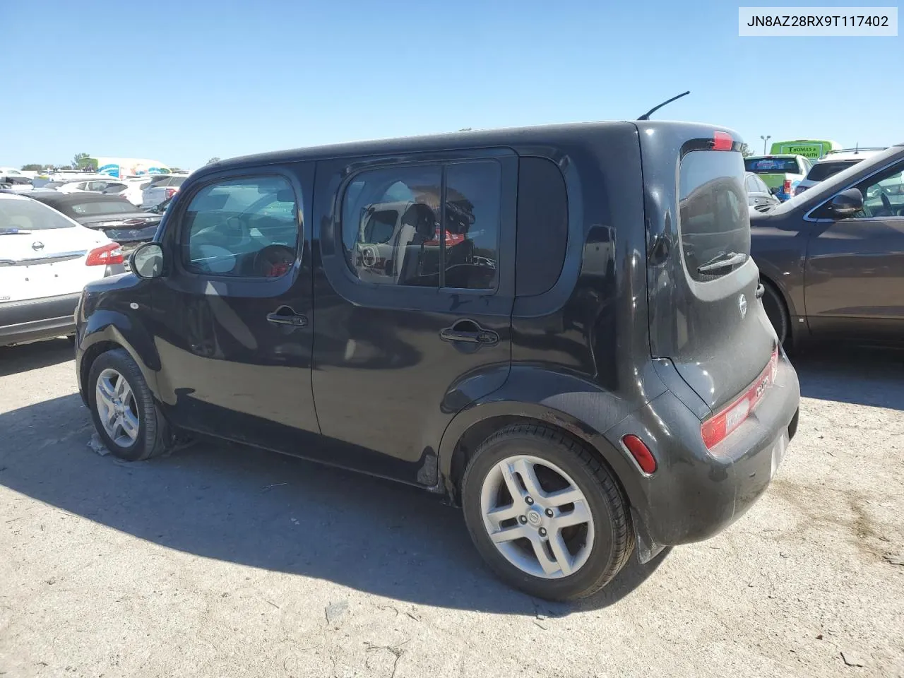 2009 Nissan Cube Base VIN: JN8AZ28RX9T117402 Lot: 74546144