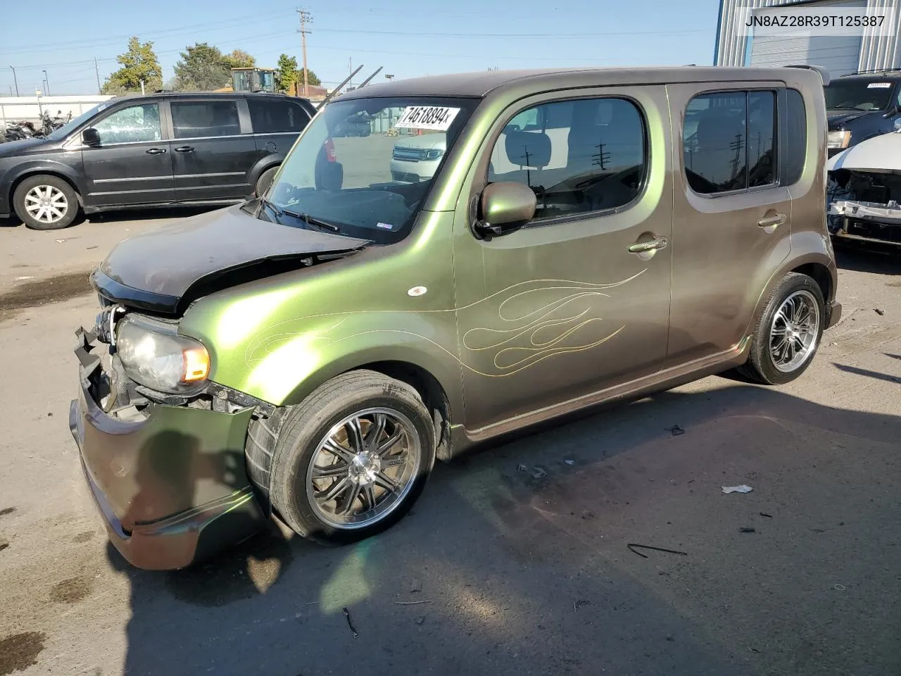 2009 Nissan Cube Base VIN: JN8AZ28R39T125387 Lot: 74618894