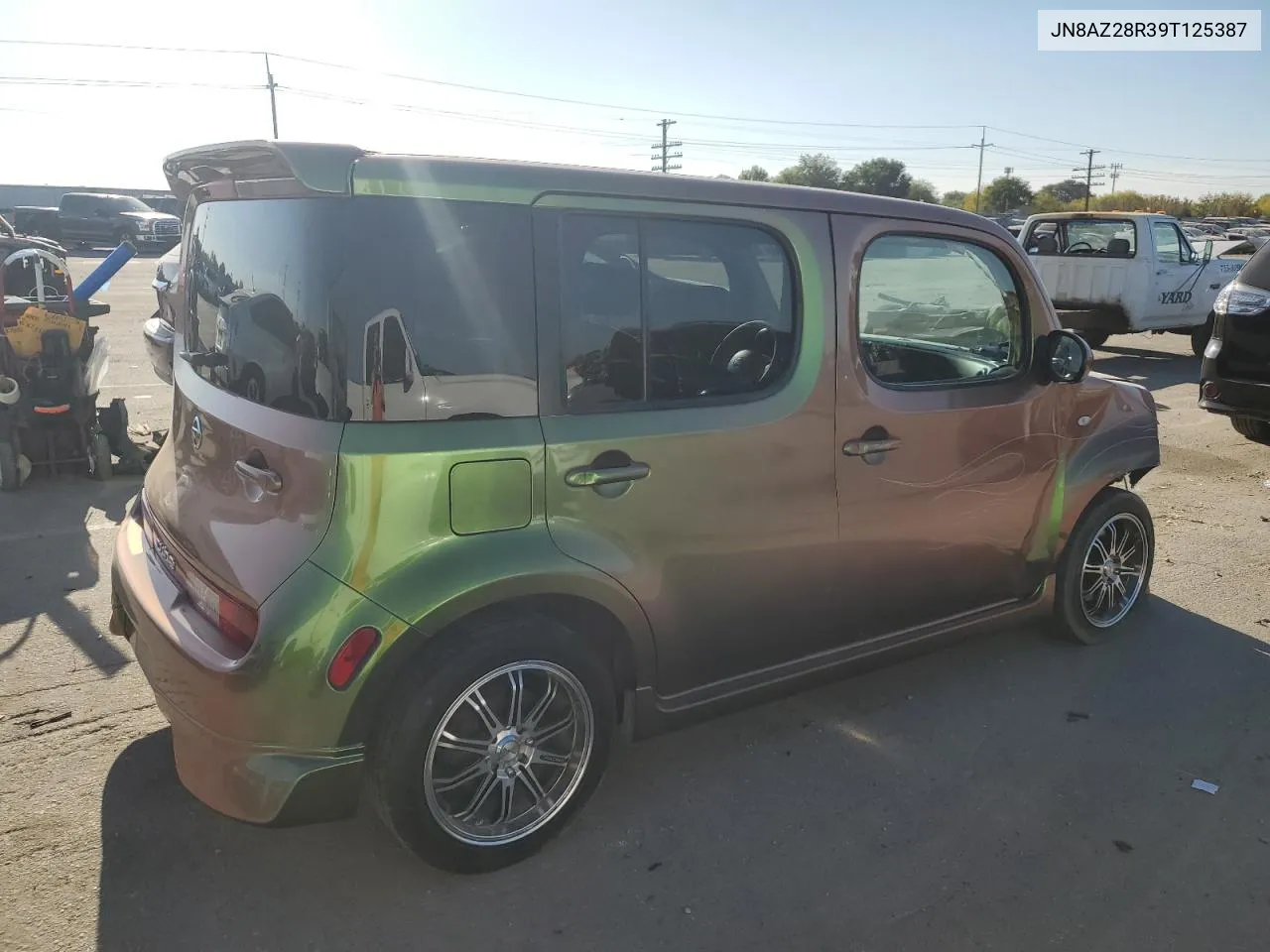 2009 Nissan Cube Base VIN: JN8AZ28R39T125387 Lot: 74618894