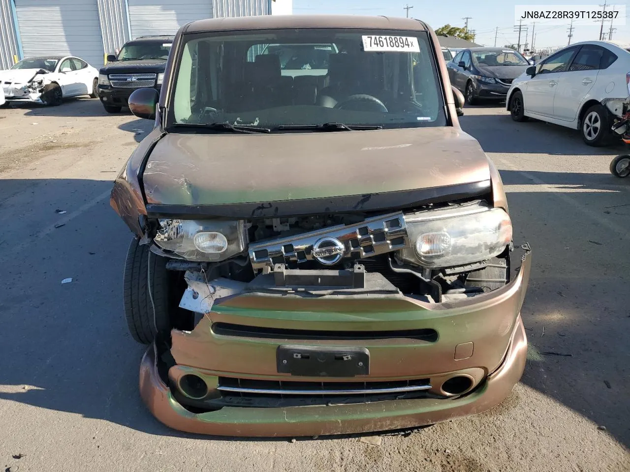 2009 Nissan Cube Base VIN: JN8AZ28R39T125387 Lot: 74618894