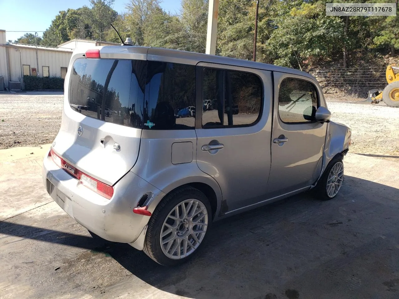 2009 Nissan Cube Base VIN: JN8AZ28R79T117678 Lot: 74811834