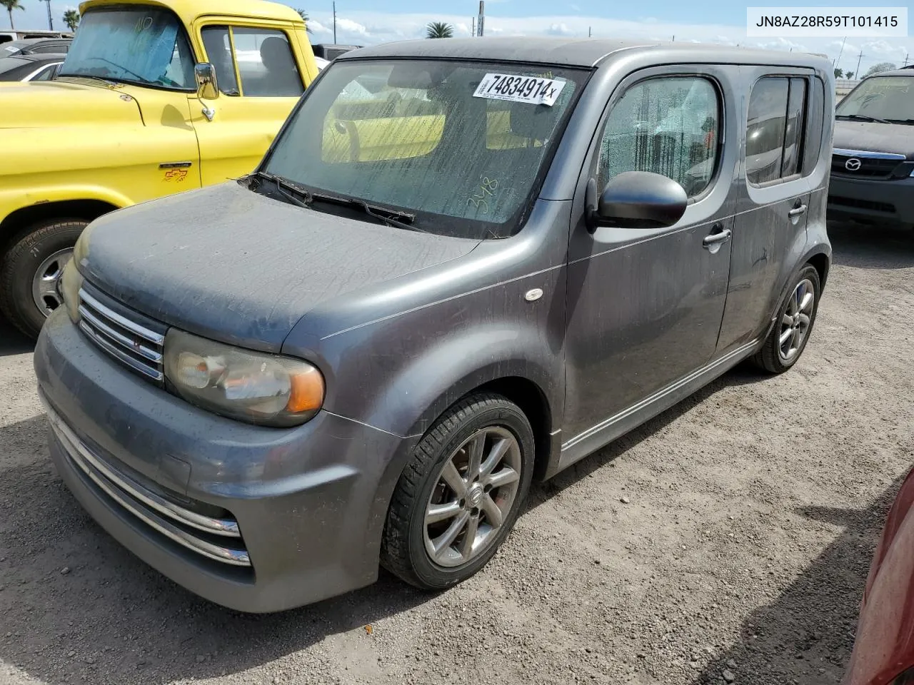 2009 Nissan Cube Base VIN: JN8AZ28R59T101415 Lot: 74834914