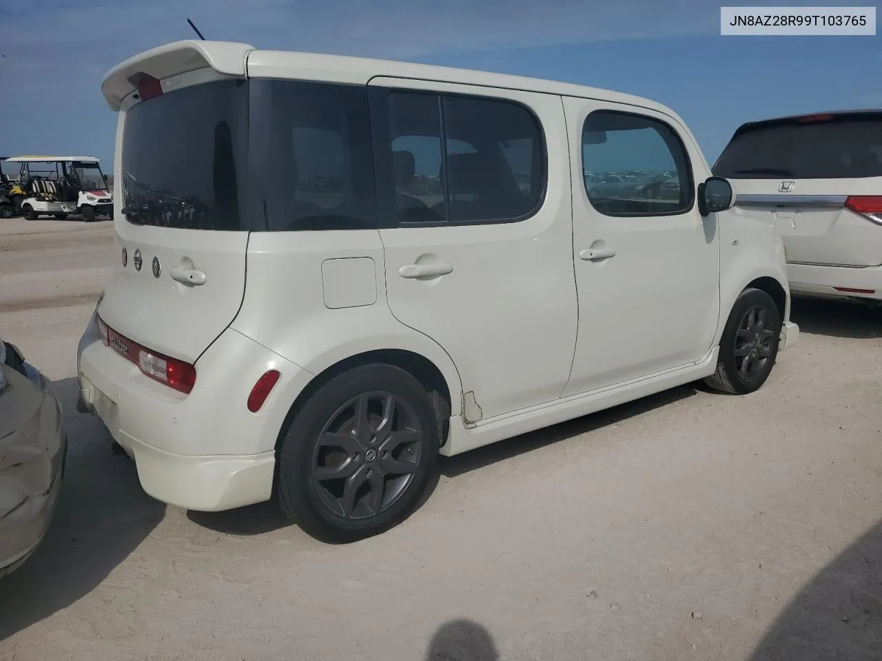 2009 Nissan Cube Base VIN: JN8AZ28R99T103765 Lot: 75130104