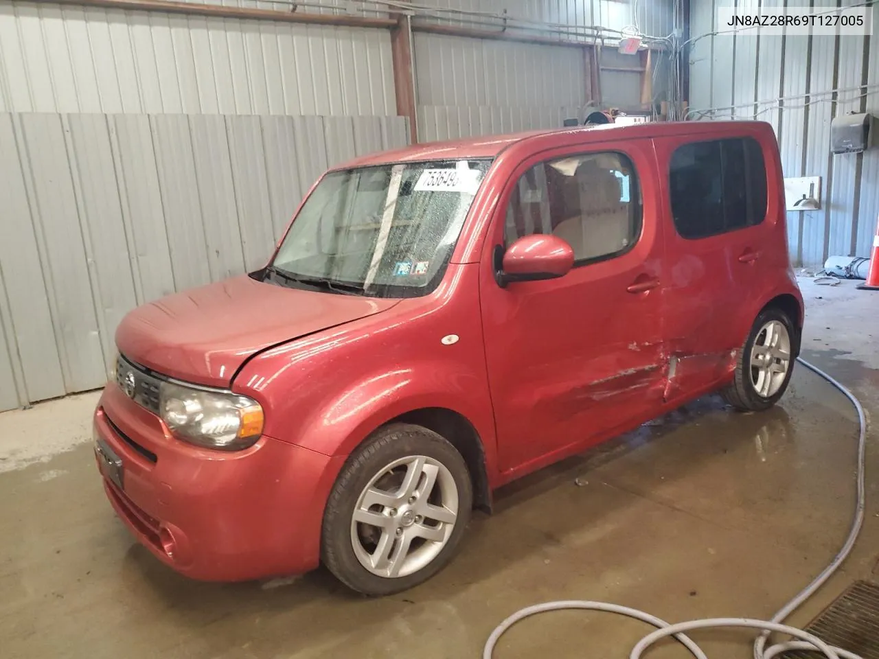 2009 Nissan Cube Base VIN: JN8AZ28R69T127005 Lot: 75364934