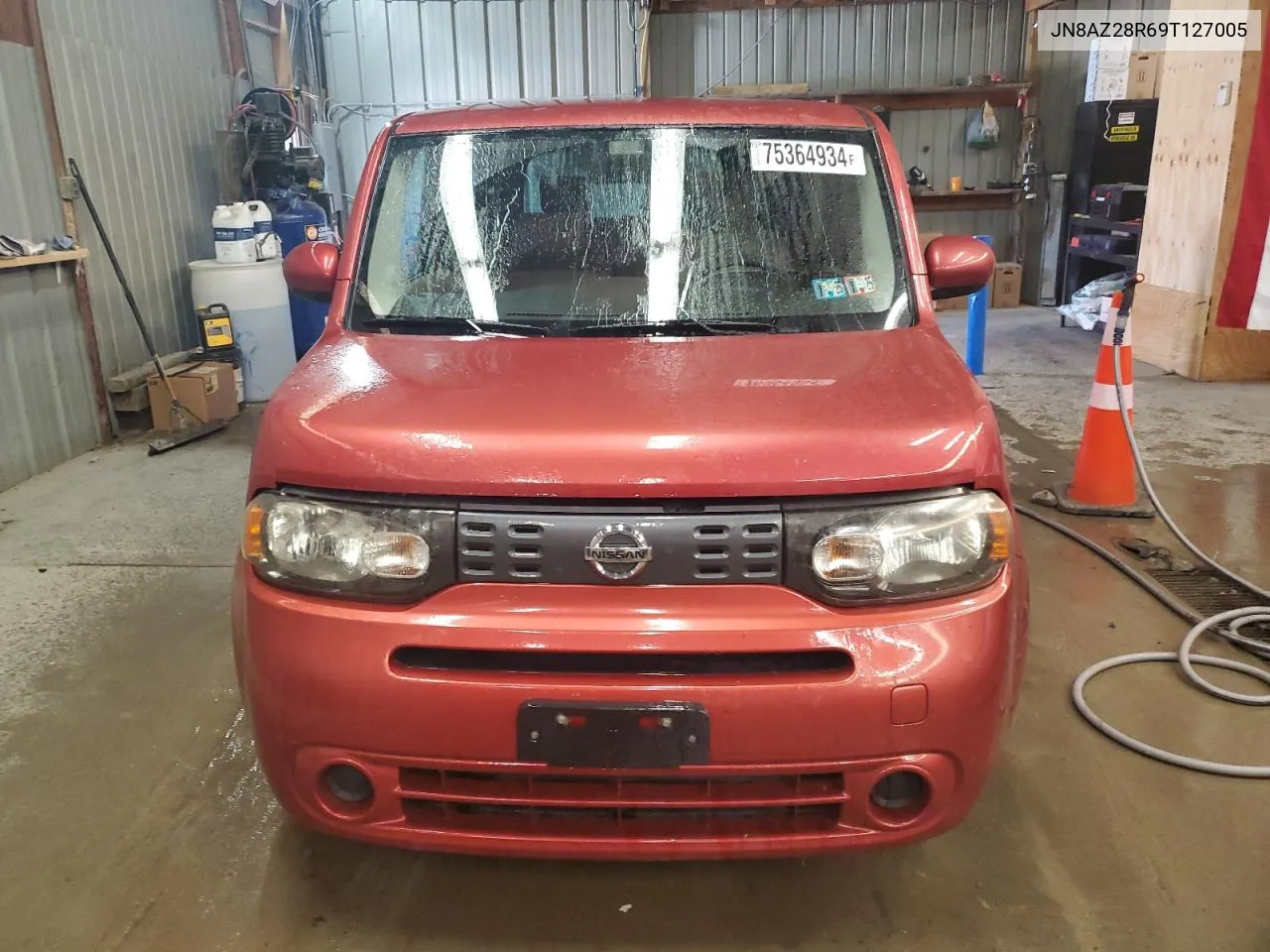 2009 Nissan Cube Base VIN: JN8AZ28R69T127005 Lot: 75364934