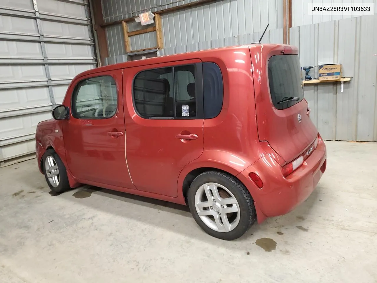 2009 Nissan Cube Base VIN: JN8AZ28R39T103633 Lot: 76240574