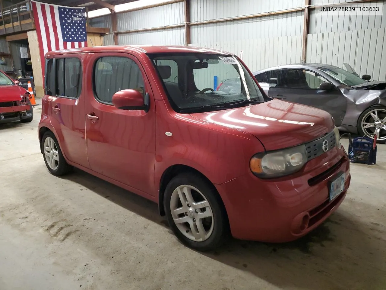 2009 Nissan Cube Base VIN: JN8AZ28R39T103633 Lot: 76240574