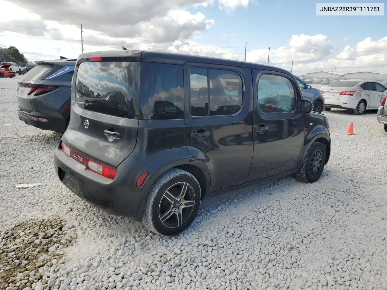 2009 Nissan Cube Base VIN: JN8AZ28R39T111781 Lot: 77082454