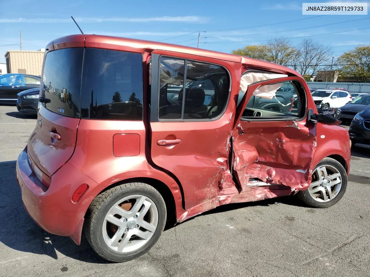 2009 Nissan Cube Base VIN: JN8AZ28R59T129733 Lot: 77269914