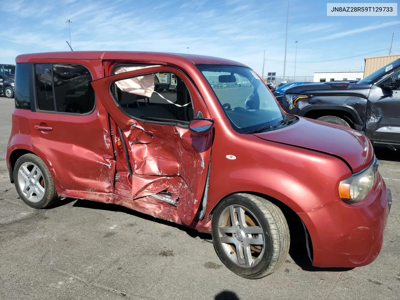 2009 Nissan Cube Base VIN: JN8AZ28R59T129733 Lot: 77269914