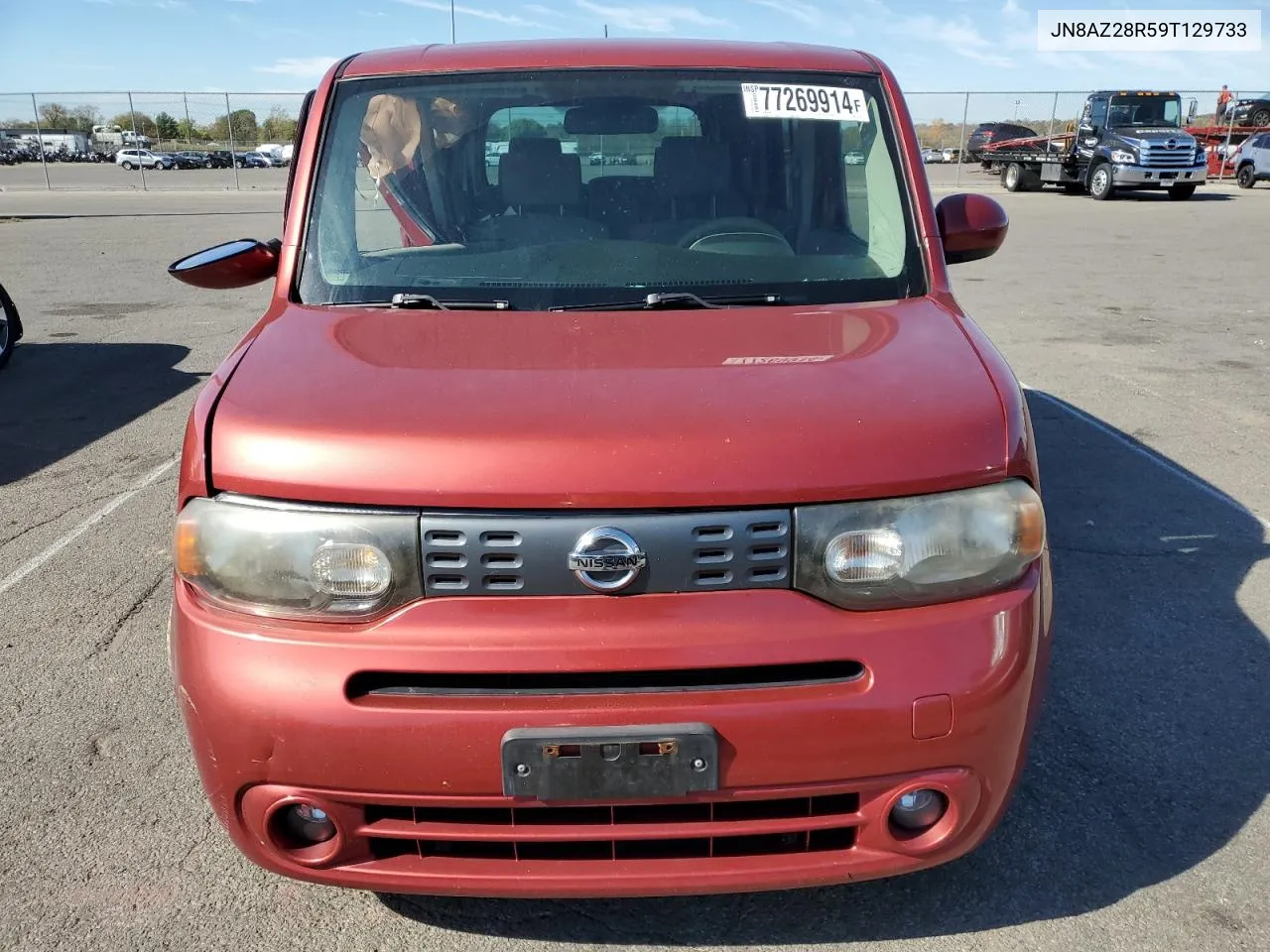 2009 Nissan Cube Base VIN: JN8AZ28R59T129733 Lot: 77269914