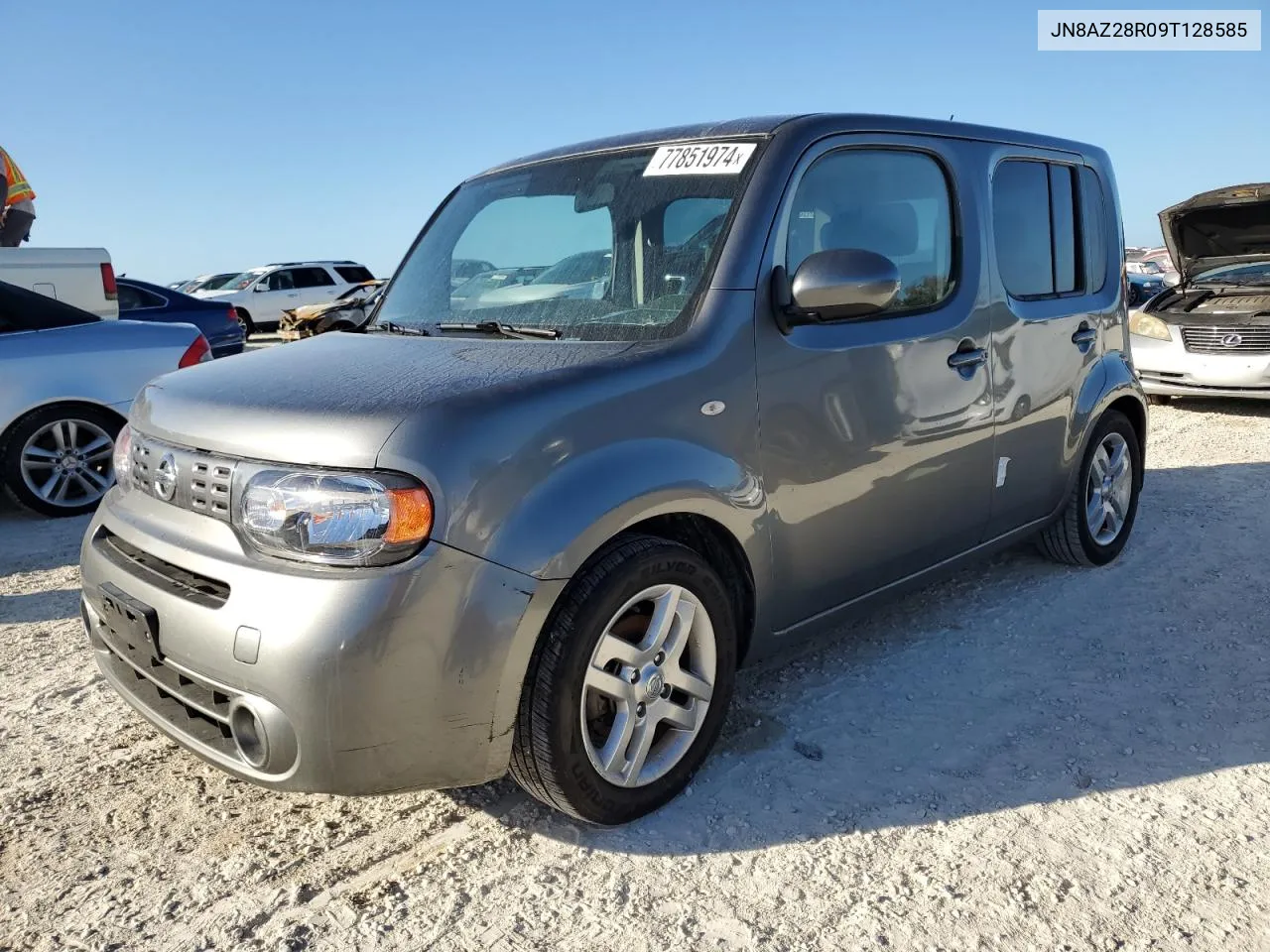 2009 Nissan Cube Base VIN: JN8AZ28R09T128585 Lot: 77851974