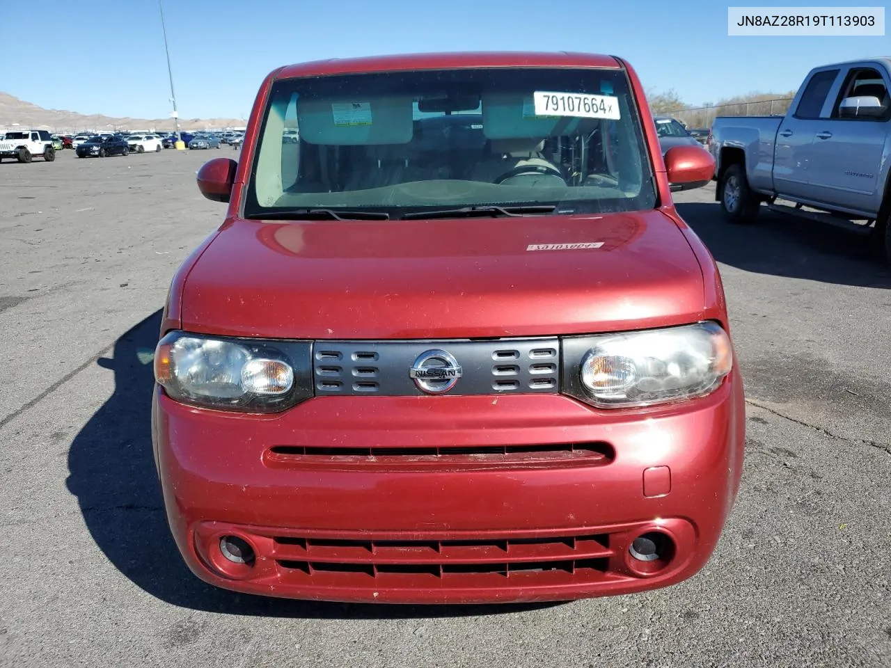 2009 Nissan Cube Base VIN: JN8AZ28R19T113903 Lot: 79107664