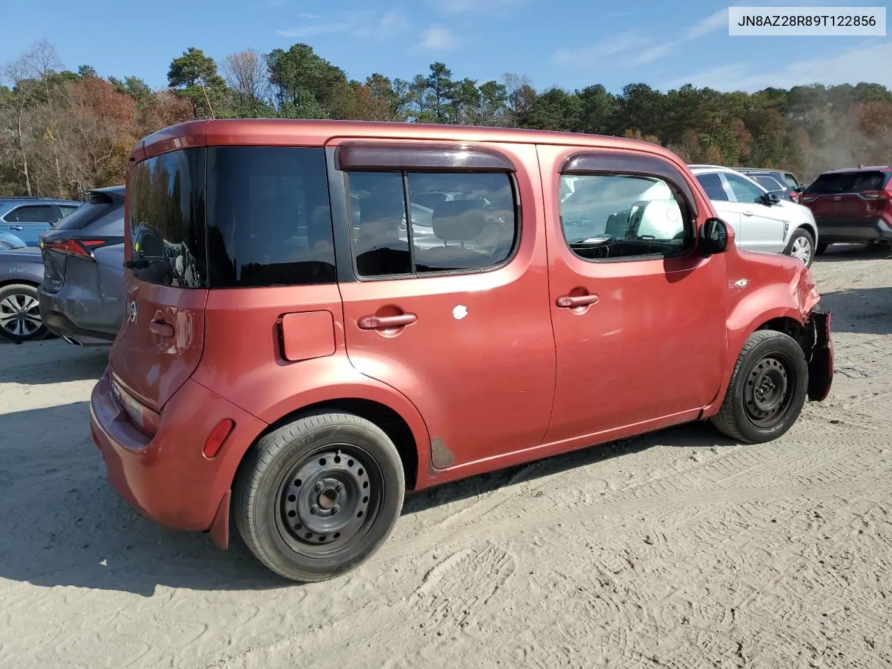 2009 Nissan Cube Base VIN: JN8AZ28R89T122856 Lot: 79196884