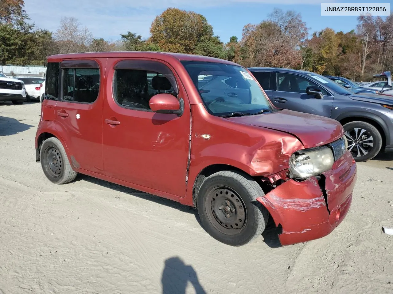 2009 Nissan Cube Base VIN: JN8AZ28R89T122856 Lot: 79196884